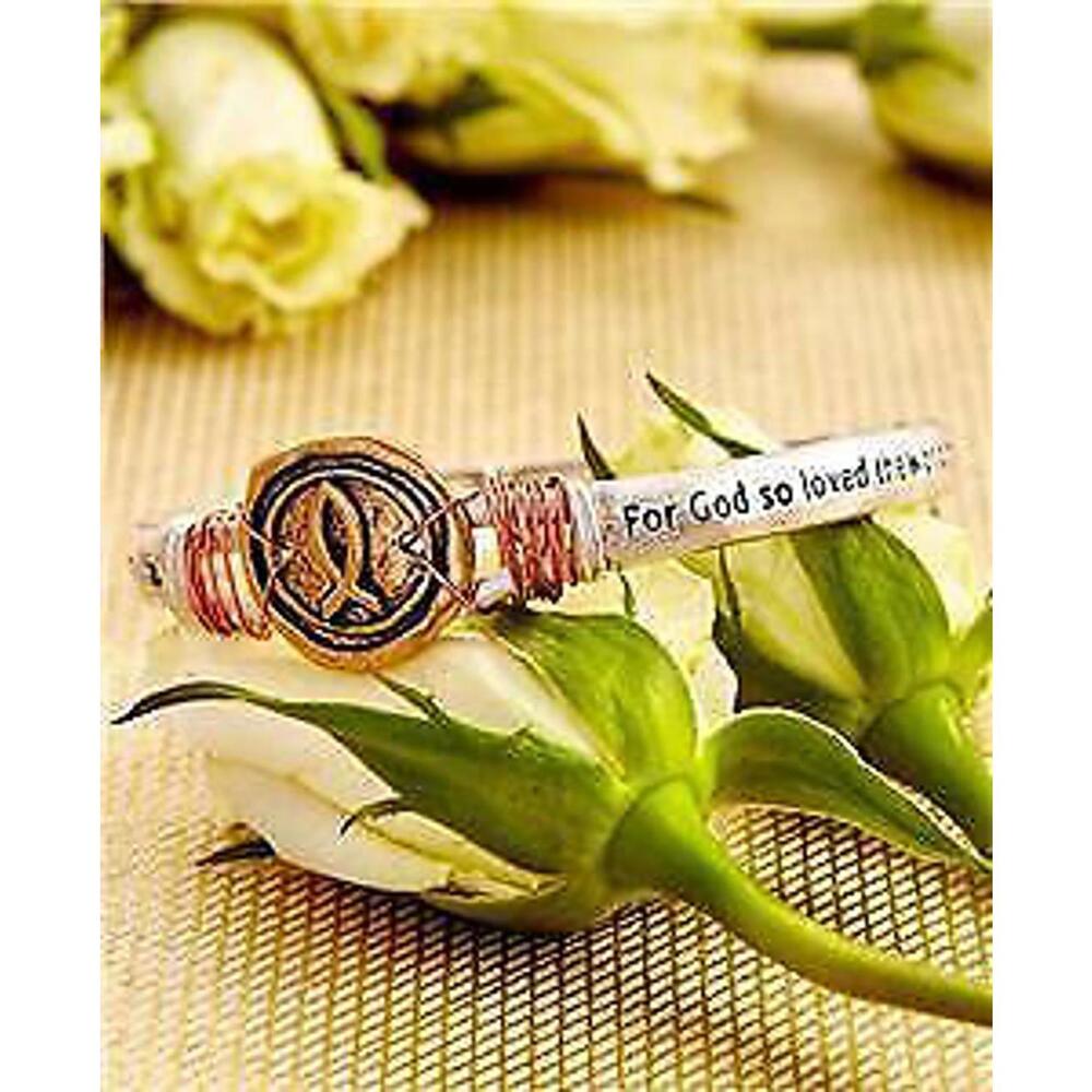 John 3:16 God So Loved the World Stretch Bracelet